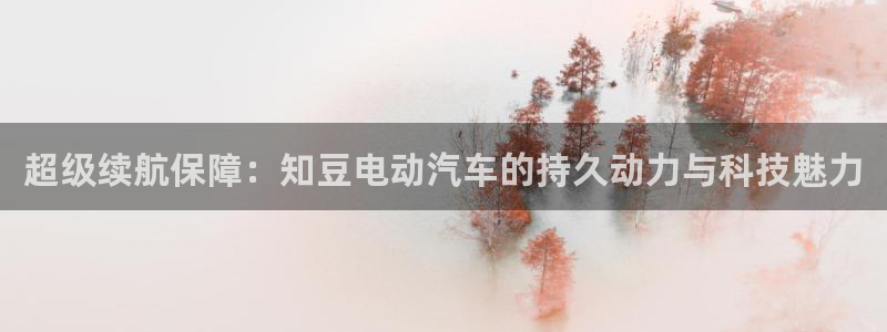 优发国际这个平台怎么样：超级续航保障：知豆电动汽车的持久动力与科技魅力