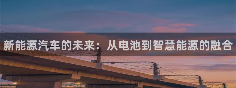 优发国际这个平台怎么样：新能源汽车的未来：从电池到智慧能源的融合