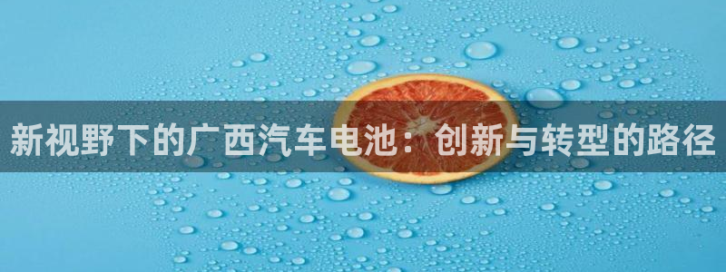 优发国际游戏网站：新视野下的广西汽车电池：创新与转型的路径