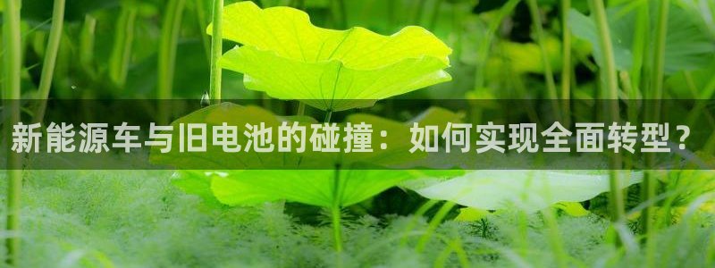 优发国际平台g8怎么样：新能源车与旧电池的碰撞：如何实现全面转型？
